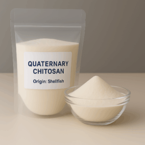 Quaternary chitosan sellfish