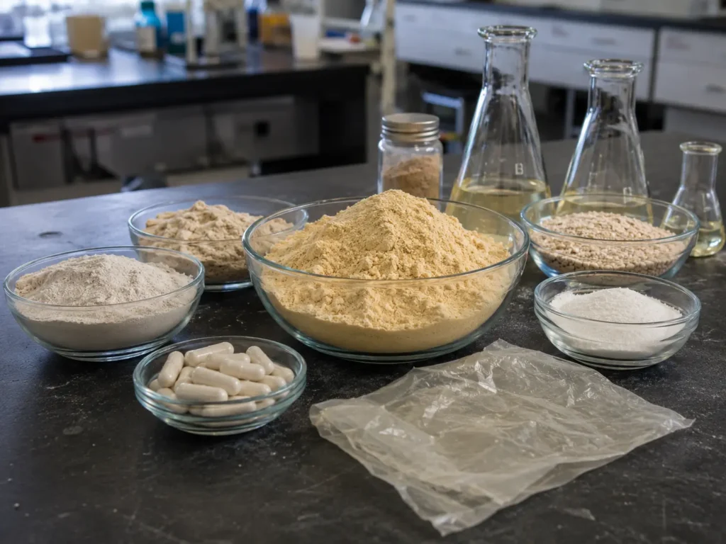 Biodegradable Polymer Materials Supplier | Bulk Natural & Functional Biopolymers for Packaging, Food, Pharma & Industrial Applications