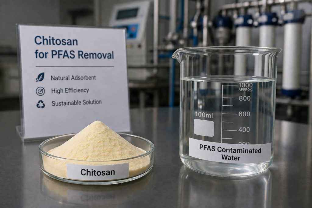 Chitosan for PFAS Removal