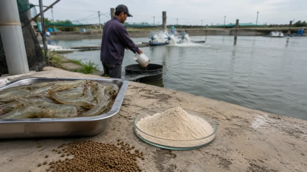 Chitosan for Shrimp Immunity Supplier | Natural Aquaculture Feed Additive for Better Survival, Disease Resistance & Faster Growth