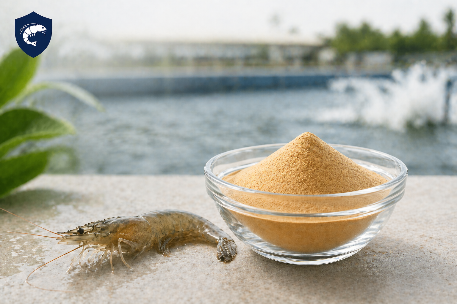 Chitosan for Shrimp Immunity Supplier | Natural Aquaculture Feed Additive for Better Survival, Disease Resistance & Faster Growth