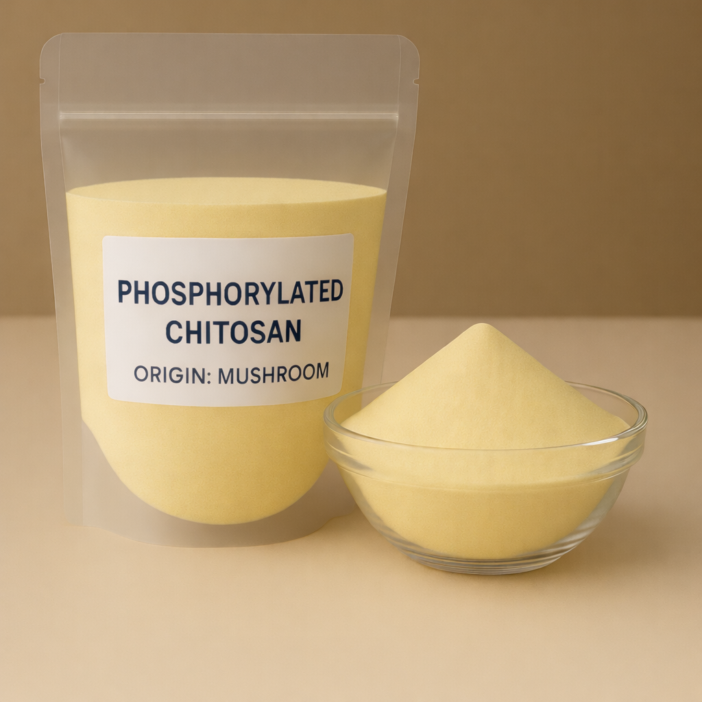 Phosphorylated chitosan - Mushroom