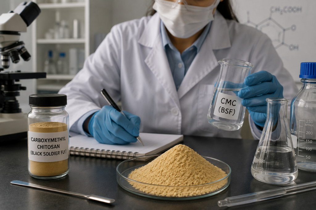 Carboxymethyl Chitosan Black Soldier Fly