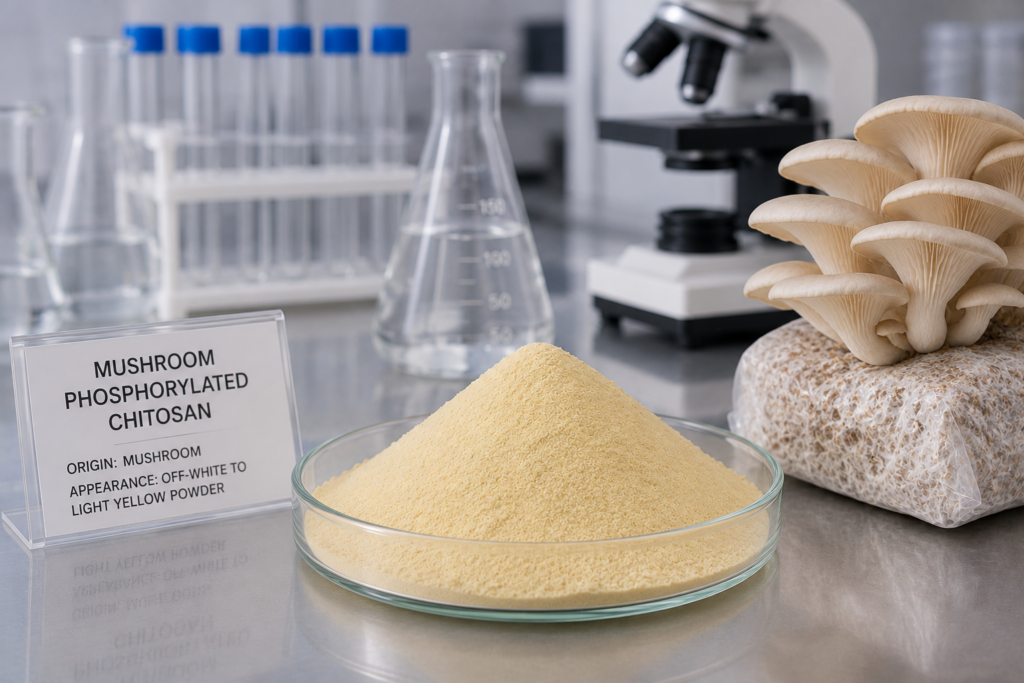 Mushroom Phosphorylated Chitosan