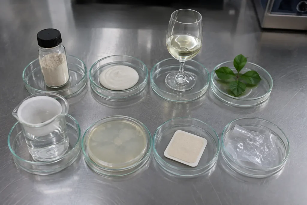 Applications of Mushroom Chitosan