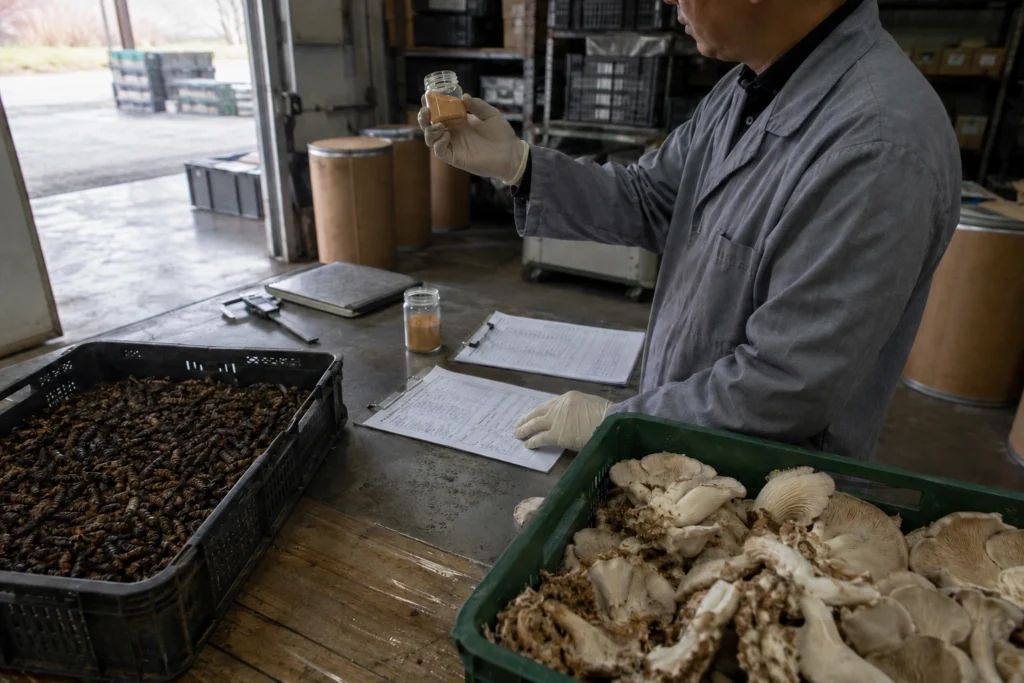 BSF Chitosan Hydrochloride vs Mushroom Chitosan Hydrochloride