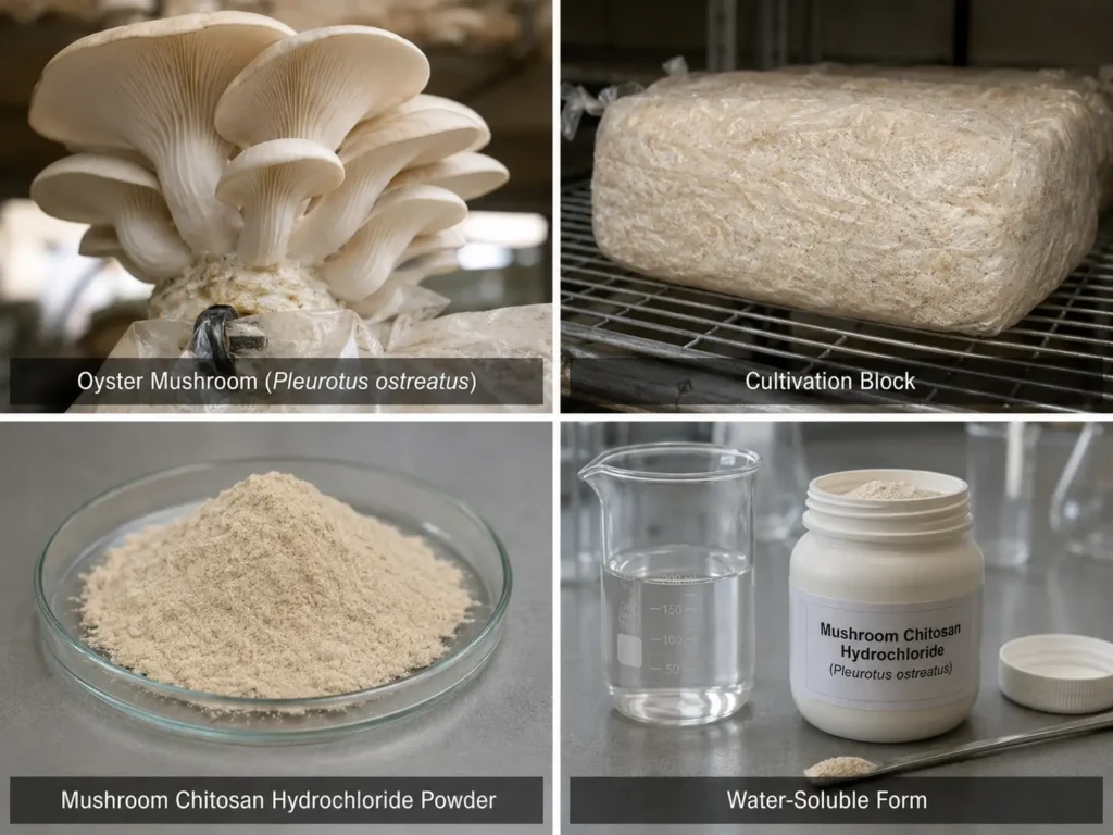 Buy Mushroom Chitosan Hydrochloride