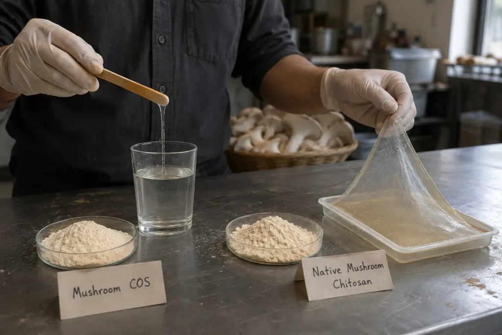 Mushroom COS vs Native Mushroom Chitosan: What’s the Real Difference?
