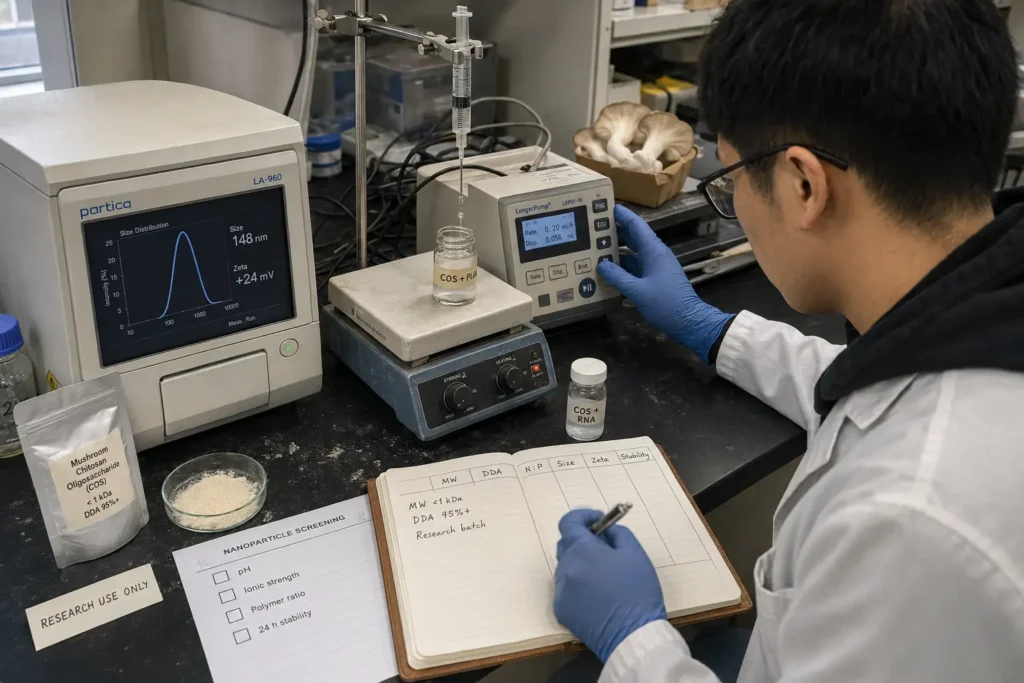 Mushroom Chitosan Oligosaccharide for Drug Delivery: Mechanisms & Research Overview