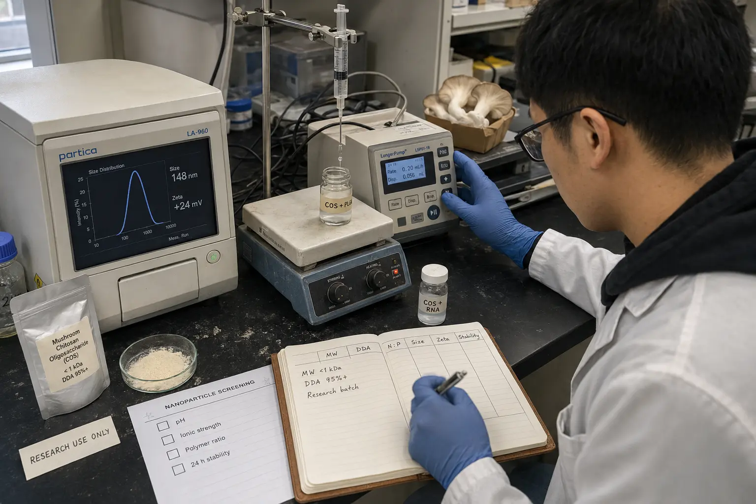Mushroom Chitosan Oligosaccharide for Drug Delivery: Mechanisms & Research Overview