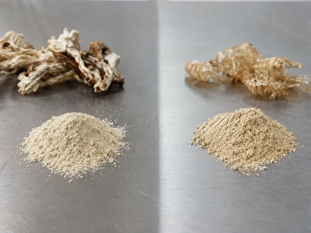 Mushroom Vs Black Soldier Fly Chitosan