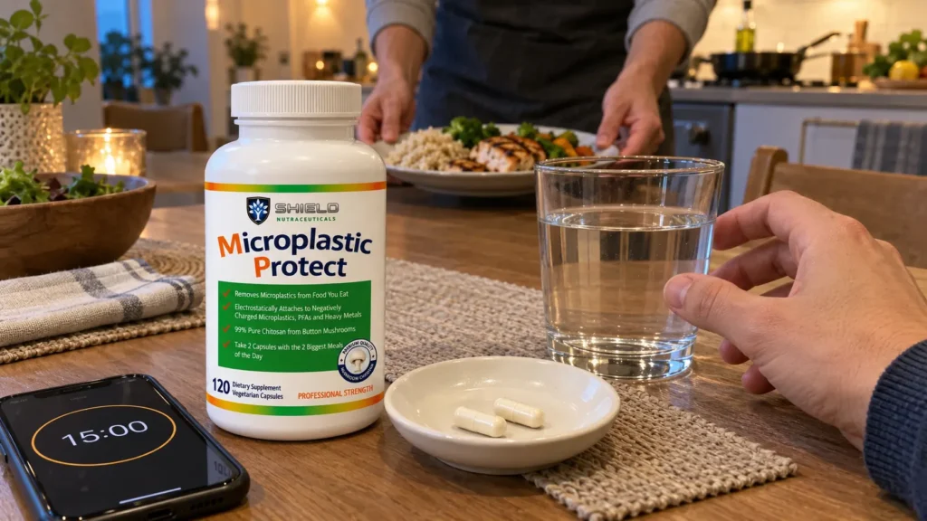 How to Take Microplastic Protect with Meals