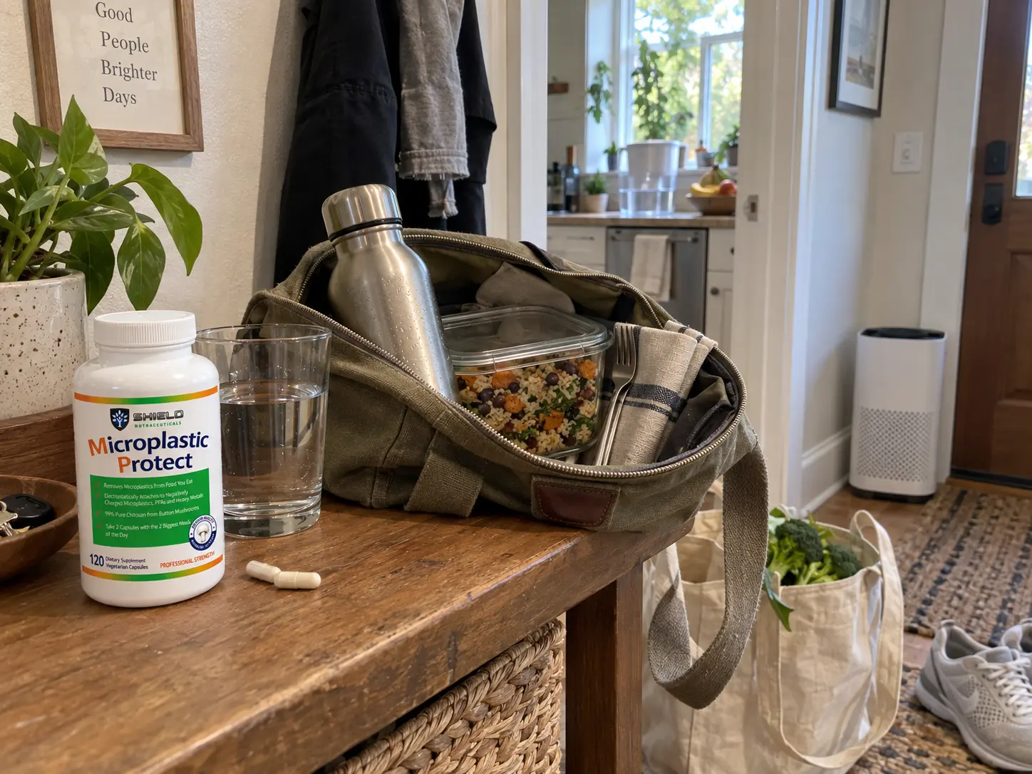 Microplastic Detox Protocol: A Simple Evidence-Based Plan (Diet, Habits, Supplements)