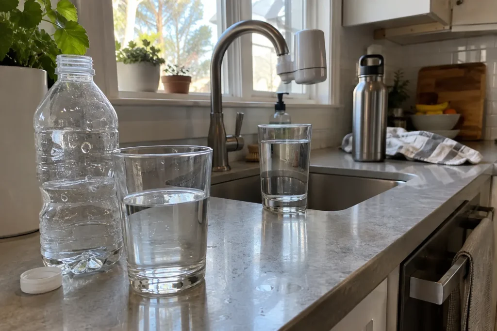 Microplastics in Bottled Water: Brands Tested, Worst Offenders & What to Drink Instead